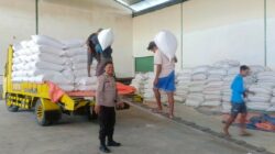 Jaga Stabilitas Pangan, Polsek Gerung Dampingi Penjualan Jagung