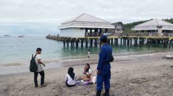 Polairud Lombok Barat Pastikan Sitkamtibmas Pesisir Senggigi Kondusif