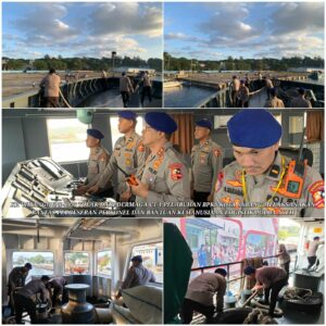 KP Wisanggeni-8005 Angkut Bantuan Kemanusiaan dari Sabang ke Pelabuhan Malahayati