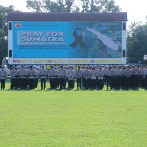 Polda NTB Gelar Doa Bersama Pray for Sumatera