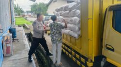 Sinergi Amankan Pangan: 7 Ton Jagung Petani Lobar Tiba di Gudang BULOG Mataram