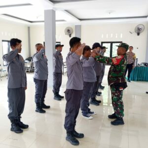 Pelatihan Linmas Dasan Tereng Perkuat Ketertiban Lingkungan