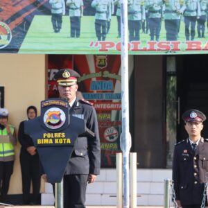 Polres Bima Kota Laksanakan Upacara Peringatan Hari Bela Negara ke-77 Tahun 2025