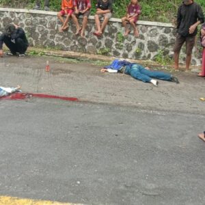 Kecelakaan Maut di Tikungan Ompu Beko Woja, Dua Pelajar Meninggal Dunia