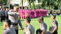 Polres Lombok Barat Gelar Kenaikan Pangkat Personel