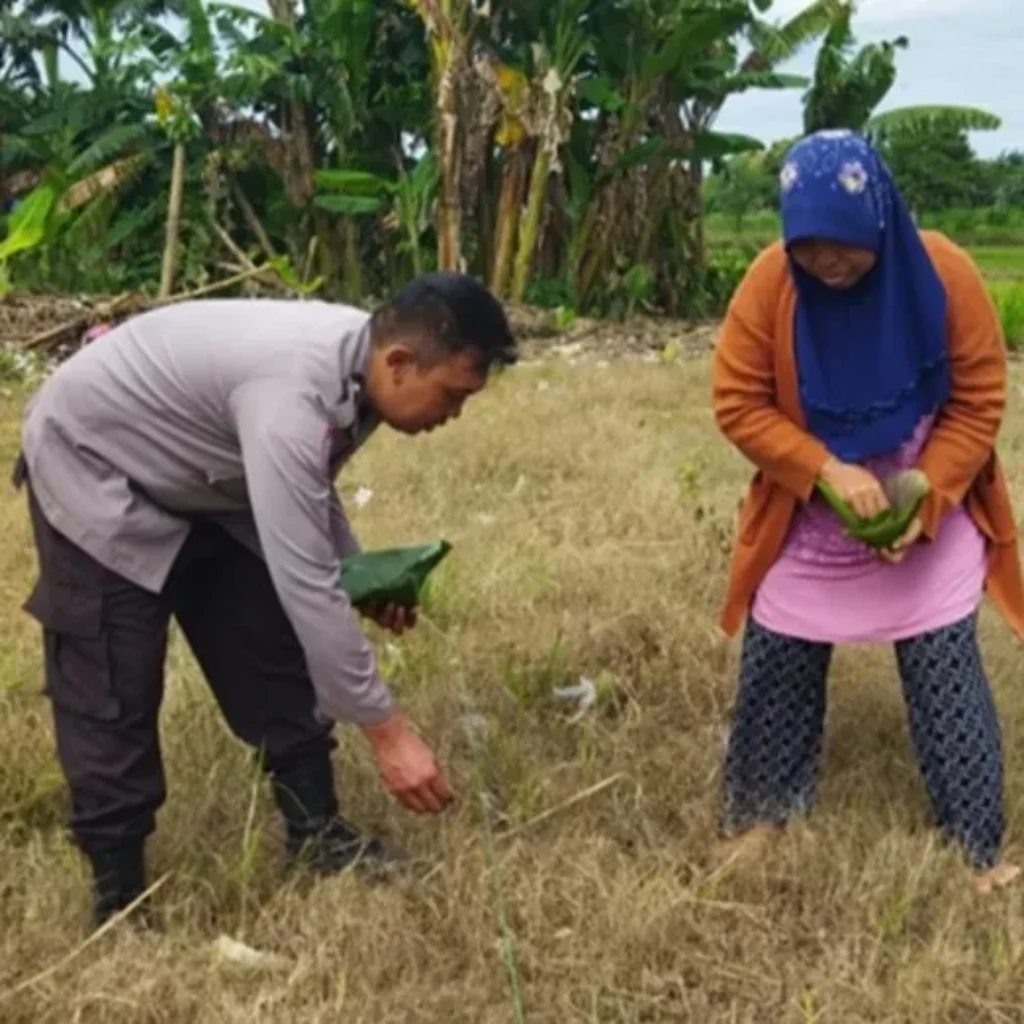 Sinergi Polsek Labuapi dan Warga Wujudkan Desa Mandiri Pangan