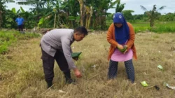 Polri Kawal Ketahanan Pangan di Telagawaru Lombok Barat
