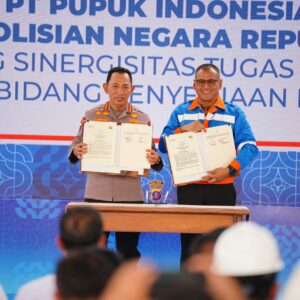 Kapolri MoU dengan PT Pupuk Indonesia Terkait Distribusi: Agar Tepat Sasaran