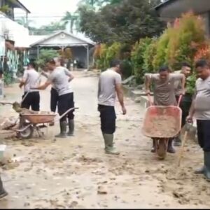 Komitmen Pemulihan Pascabencana, Polri Pastikan SMPN 2 Langsa Siap Digunakan Kembali