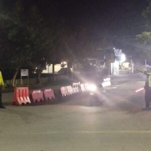 Antisipasi Kemacetan Arus Lalulintas dan Cegah Kejahatan Jalanan Satlantas Polres Bima Menggelar Rawan Malam