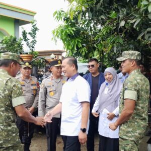 Dandim 1606 Mataram Sambut Forkopimda di Syukuran Swasembada Pangan