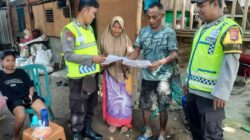 Jajaran Polres Sumbawa Barat Patroli Jaga Kamtibmas dan Sosialisasikan Pencegahan TPPO