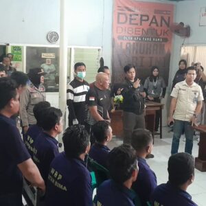 Polres Bima Kota Dampingi BNN Laksanakan Tes Urin di Rutan Kelas IIB Raba Bima