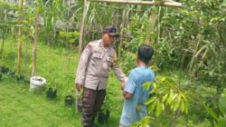 Dukung Ketahanan Pangan, Polsek Batulayar Motivasi Petani Lokal