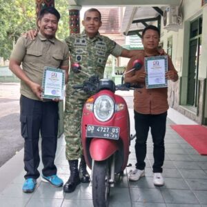 Dandim 1606 Mataram Sambut Pejuang Mimpi Tunawicara