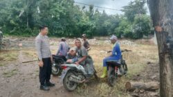 Pererat Silaturahmi, Bhabinkamtibmas Desa Lab Bontong Gencarkan Sambang Desa dan Sosialisasi Kamtibmas