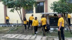 Ciptakan Lingkungan Kerja Nyaman, Polres Bima Kota Laksanakan Kurve