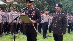 Kapolres Bima Kota Pimpin Upacara Pemakaman Kedinasan Almarhum AKP Rus’an