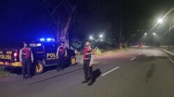 Polres Lombok Barat Gelar Patroli Blue Light di Jalur Bypass BIL II