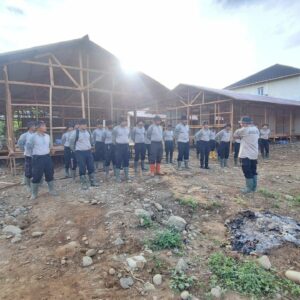 Polri Bangun 100 Unit Huntara untuk Warga Terdampak Bencana di Kapalo Koto, Padang