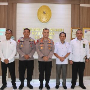 Perkuat Sinergitas, Kapolres Bima AKBP M.Anton Bhayangkara Gaisar S.I.K.,MH., Silaturahmi ke Kantor DPRD, Kejaksaan, Pengadilan dan di Makodim 1608/Bima