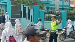 Sat Lantas Polres Bima Kota Laksanakan Rawan Pagi, Antisipasi Kemacetan dan Laka Lantas
