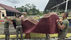 Satgas Damai Cartenz 2026 Perkuat Toleransi dengan Pembersihan Masjid An-Nur Mile 32