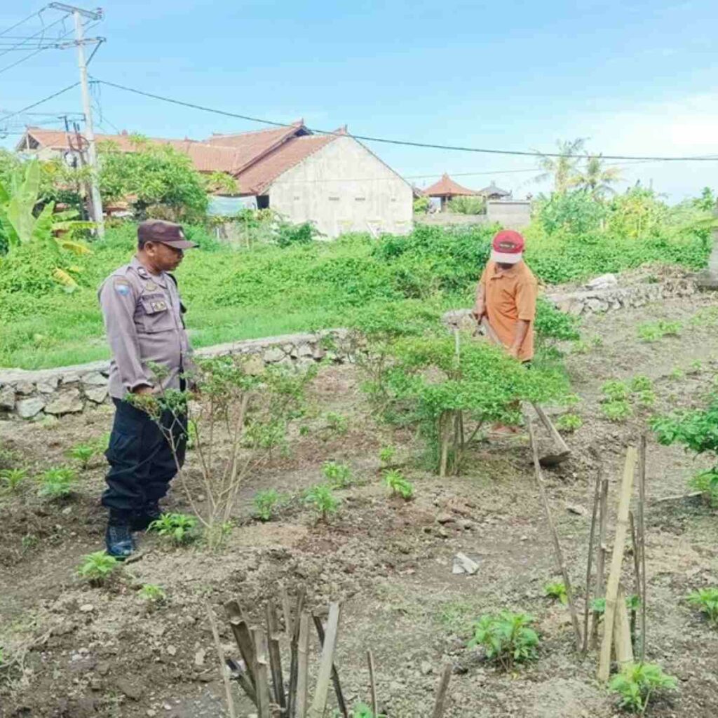 Aksi Nyata Polres Lombok Barat Sukseskan Program Ketahanan Pangan