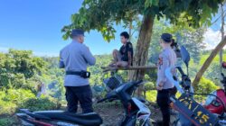 Dukung Ketahanan Pangan Nasional, BKTM Polsek Tambora dan Anggota Bakomsus Satbinmas Polres Bima Cek Pertumbuhan Jagung di Desa Labuhan Kananga