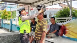 Satlantas Polres Lobar Ajak Pengemudi Ojek Jadi Pelopor Keselamatan