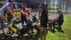 Polres Lombok Barat Patroli Jalur Bypass BIL Antisipasi Balap Liar