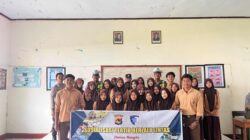 Edukasi Tertib Berlalulintas di Kalangan Pendidikan Unit Dikyasa Satlantas dan Sat Binmas Polres Bima Sambangi SMAN I Belo