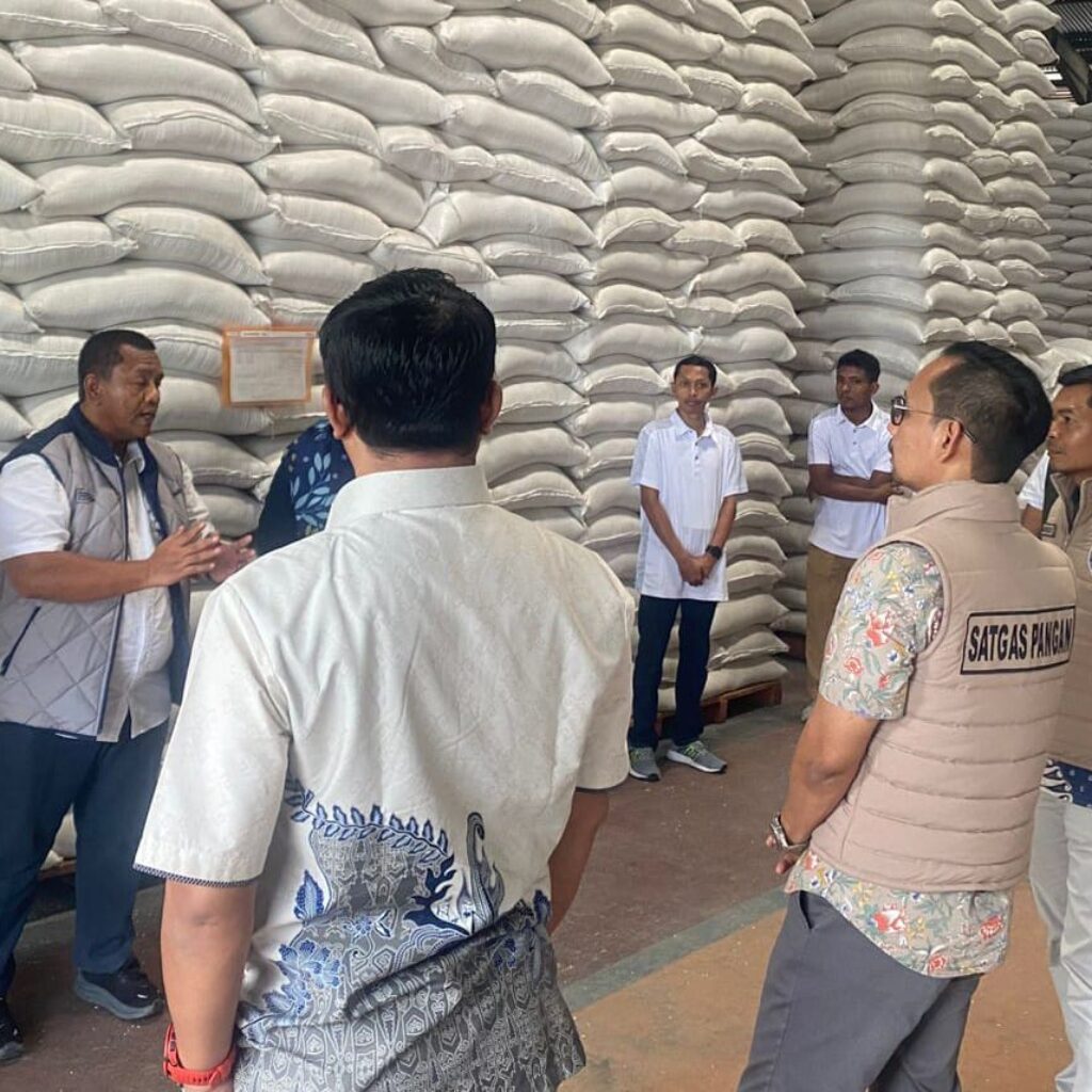 Pastikan Stok Aman Jelang HBKN 2026, Dirreskrimsus Polda NTB Cek Langsung Gudang Bulog