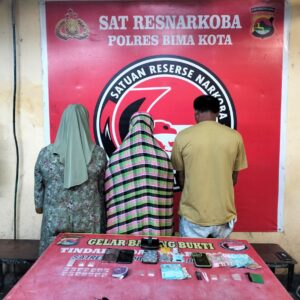 Polda NTB Tegaskan Komitmen Bersih-Bersih Narkoba, Polres Bima Kota Ungkap Dua Kasus Sabu 8 Gram Lebih