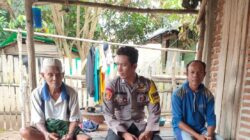 Pererat Silaturahmi dan Edukasi Warga Binaan Jaga Harkamtibmas Bhabinkamtibmas Polsek Monta Sambangi Desa Binaan