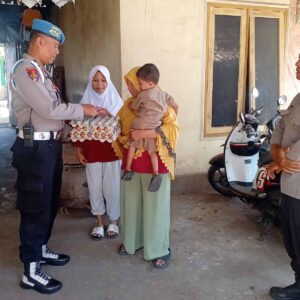 Polsek Kediri Konsisten Tekan Stunting di Lombok Barat