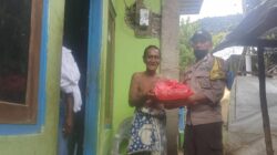 Indahnya Berbagi di Bulan Suci Ramadhan, Bhabinkamtibmas Polsek Woha Salurkan Bantuan Sembako Bagi Warga Binaan
