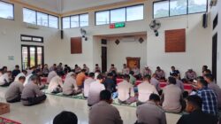 Bangun Karakter Religius, Polres Bima Kota Laksanakan Pembinaan Rohani dan Mental