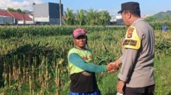 Polri Dampingi Petani Karang Bongkot Perkuat Swasembada Pangan
