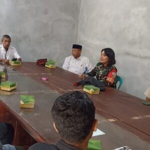 Silaturahmi Babinsa dan Linmas Jaga Kondusifitas Wilayah