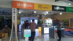 Patroli Siang Hari, Polsek Praya Perkuat Pengamanan dan Antisipasi 3C di Kota Praya