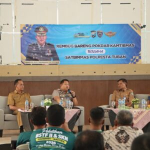 Kapolresta Tuban Ajak Nelayan Bancar Bersinergi Jaga Kamtibmas dan Perangi Narkoba
